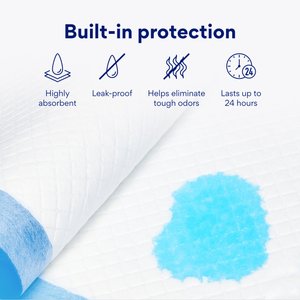 Chewy Made Large Premium Dog Training & Potty Pads (FORMERLY FRISCO), 22 x 23-in, Unscented, 150 count