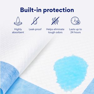 Chewy Made X-Large Premium Dog Training & Potty Pads (FORMERLY FRISCO), 28 x 34-in, Unscented, 75 count