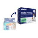 Chewy Made Large Premium Dog Training & Potty Pads (FORMERLY FRISCO), 22 x 23-in, Unscented, 100 count