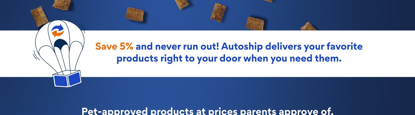 Save 5% and never run out! Autoship delivers your favorite products right to your door when you need them.
