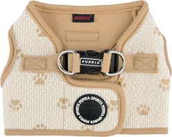 Puppia Pawprint Step-In No-Pull Dog Harness, Beige, Large: 16.3-in chest slide 2 of 5