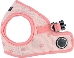 Puppia Pawprint Step-In No-Pull Dog Harness, Indian Pink, X-Large: 19.2-in chest
