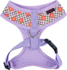Puppia Westley Over-the-Head Flower Pattern No-Pull Dog Harness, Violet, Small: 12.1 to 16.8-in chest slide 2 of 4