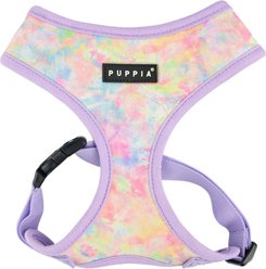 Puppia Nola Over-the-Head Flower Pattern No-Pull Dog Harness, Violet, Large: 19.2 to 27.1-in chest