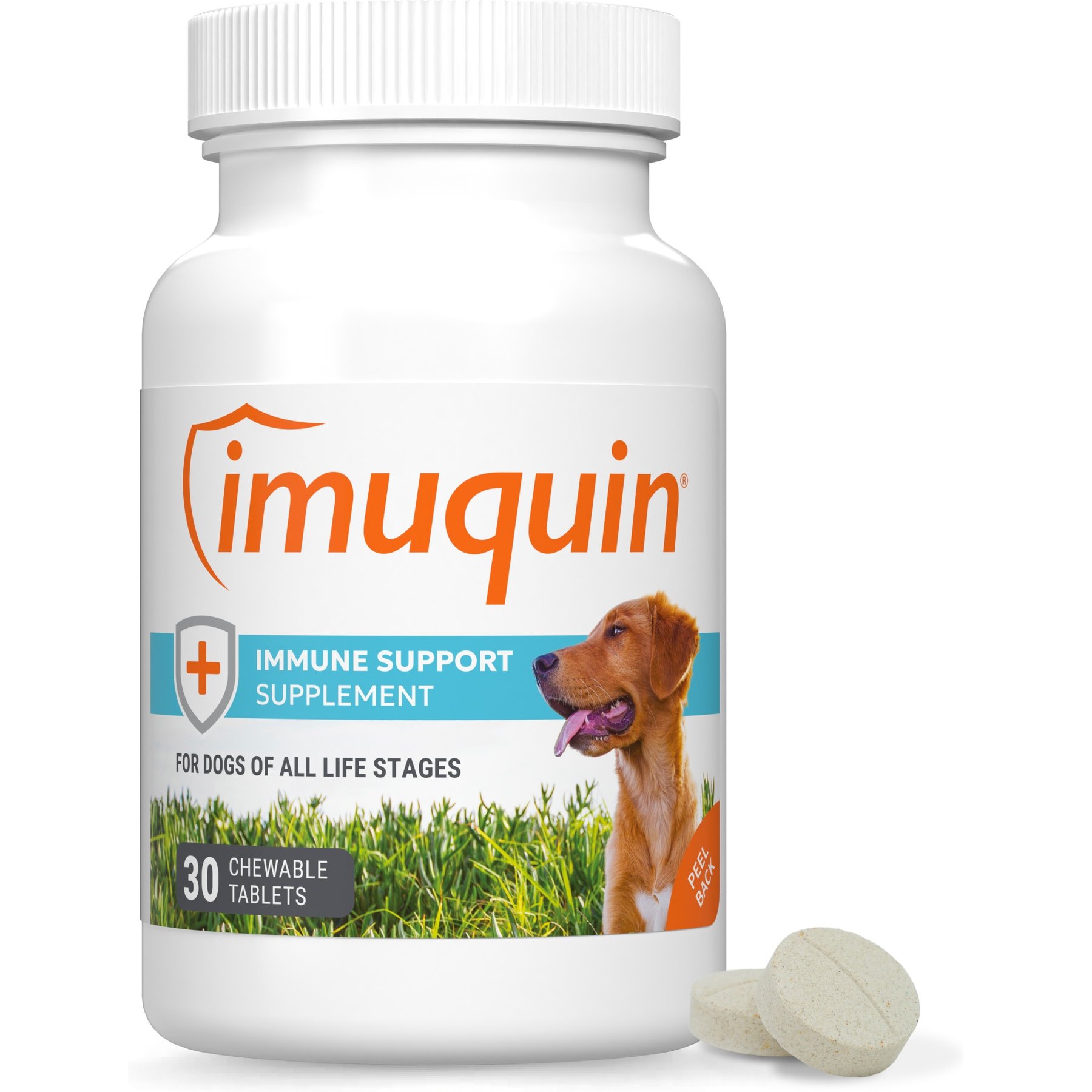 Nutramax Imuquin Immune Support Supplement for Dogs, 30 count