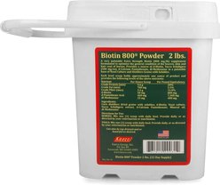Kaeco Biotin 800 Powder Horse Hoof Care Supplement, 2-lb tub slide 2 of 6