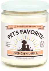 Pet's Favorite French Vanilla Odor Eliminating Candle, 12-oz jar slide 1 of 3