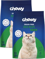 Chewy Made Duck Recipe Grain-Free Dry Cat Food (FORMERLY AMERICAN JOURNEY), 24-lb bundle