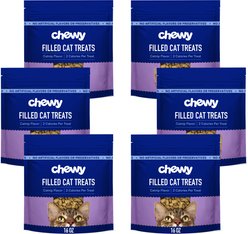 Chewy Made Catnip Flavor Filled Crunchy Cat Treats (FORMERLY TINY TIGER), 96-oz bundle slide 1 of 8