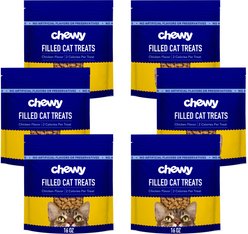 Chewy Made Chicken Flavor Filled Crunchy Cat Treats (FORMERLY TINY TIGER), 96-oz bundle
