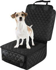 NonoPets Deluxe Dog & Cat Front Seat Cover, Black