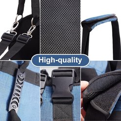 NonoPets Dog Lift Harness & Carry Sling, Black, X-Large slide 2 of 7