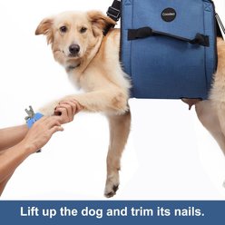 NonoPets Dog Lift Harness & Carry Sling, Blue, XX-Large slide 2 of 7