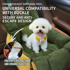 NonoPets Multi-Functional 2-in-1 Dog & Cat Car Bed & Travel Carrier slide 2 of 5