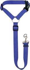 NonoPets Adjustable Dog & Cat Car Safety Seatbelt, Blue