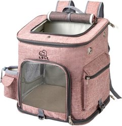 NonoPets Heavy-Duty Large Capacity Dog & Cat Backpack Carrier, Blue slide 2 of 6