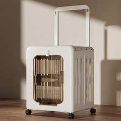 NonoPets Rolling Travel Suitcase Dog & Cat Carrier