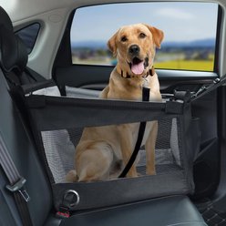 NonoPets Waterproof Dog & Cat Car Seat & Travel Hammock, Black