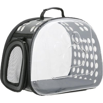 NonoPets NonoPets Panoramic Sightseeing Space Capsule Dog & Cat Carrier, Grey, Large