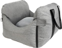 NonoPets All-Season Orthopedic Dog & Cat Car Seat, Grey