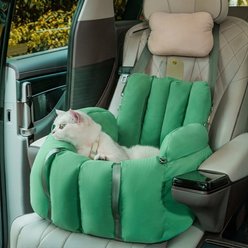 NonoPets Convertible Dog & Cat Car Seat & Carrier, Green