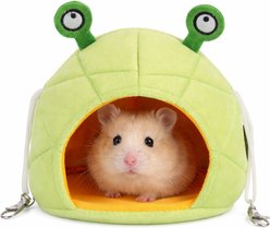 NonoPets Natural Hand-Woven Seagrass Small Pet Hammock, Green