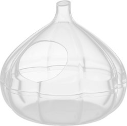 NonoPets Transparent Teardrop Hamster Sand Bath House