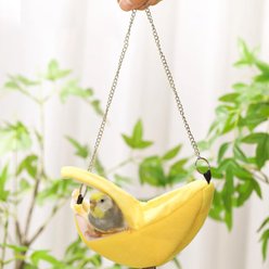 NonoPets Natural Hand-Woven Seagrass Small Pet Hammock, Yellow slide 2 of 4