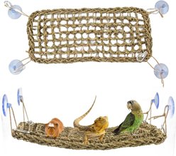 NonoPets Hand-Woven Natural Seagrass Small Pet Hammock