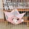 Show in main carousel: NonoPets Double-Layer Breathable Mesh Small Pet Hammock, Pink, Medium slide 3 of 8
