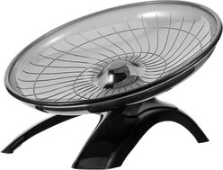 NonoPets Silent Flying Saucer Hamster Wheel, Black