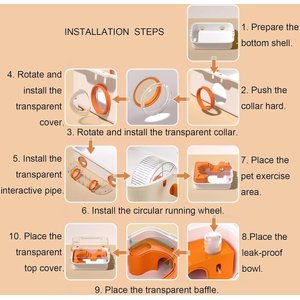 NonoPets Luxury Villa Multi-Level Hamster House