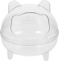 NonoPets Panoramic Transparent Hamster Bathroom, 5.51 x 5.51 x 5.12-in slide 1 of 3