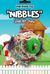 Nibbles by A&E Cage Company Circle Chaser Small Pet Toy, Multicolor