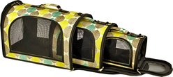 Happy Beaks by A&E Cage Company The Excursion Smallpet Carrier, Tan Leaf, Large slide 2 of 5