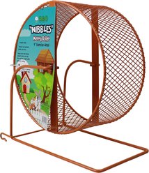 Nibbles by A&E Cage Company 9-in Wheel Hamster & Mouse Toy, Orange slide 2 of 4