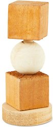 Nibbles by A&E Cage Company Nibbles Wooden Tower Small Pet Chew Toy, Multicolor