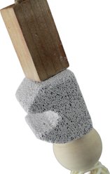 Nibbles by A&E Cage Company Wood & Pumice Small Pet Chew Toy, Multicolor slide 2 of 4