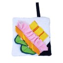 Nibbles by A&E Cage Company Sush Snuffle Mat Small Pet Toy, Multicolor