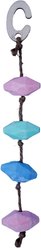 Nibbles by A&E Cage Company Pretty Pebbles Calcium Small Pet Chew Toy, Multicolor