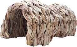 Nibbles by A&E Cage Company Natural Grass Peanut Smallept Hideout, Tan slide 1 of 3