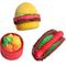 Show in main carousel: Nibbles by A&E Cage Company Summer Cookout Wood & Loofah Small Pet Chew Toy, Multicolor slide 2 of 3