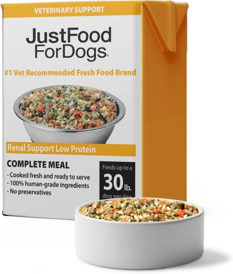 JUSTFOODFORDOGS Veterinary Diet PantryFresh Renal Support Low