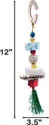 Nibbles by A&E Cage Company Crunchy Bunch Vine Ball Wood & Calcium Small Pet Toy, Mulitcolor slide 2 of 3