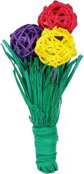 Nibbles by A&E Cage Company Chewy Blooms Small Pet Toy, Multicolor