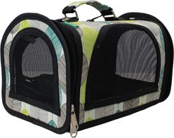 Happy Beaks by A&E Cage Company The Excursion Smallpet Carrier, Tan Leaf, Small slide 1 of 6