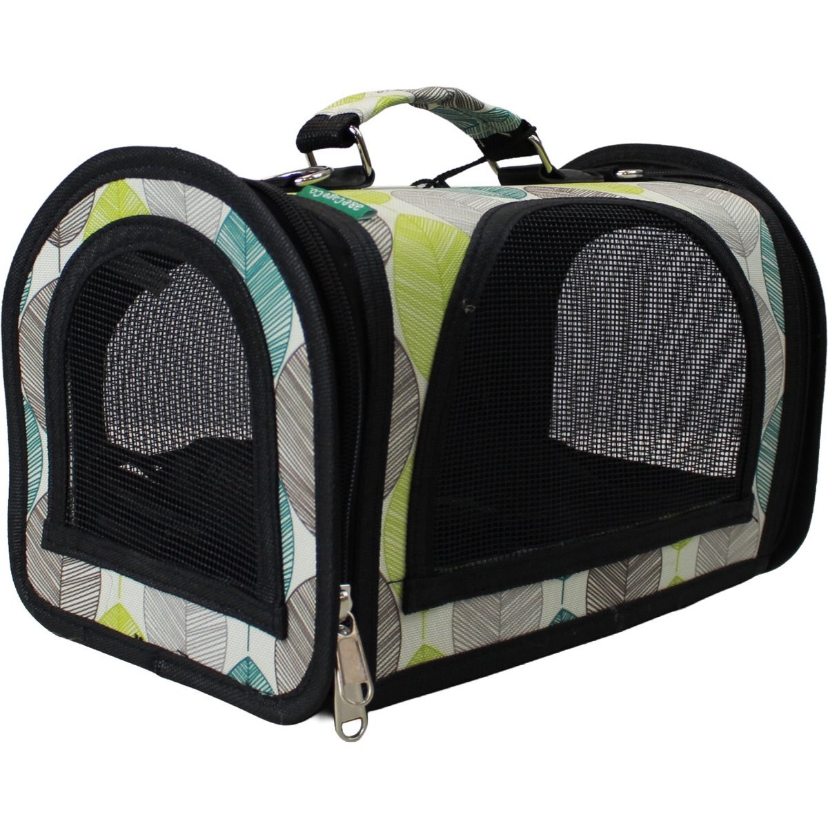 Happy Beaks by A&E Cage Company The Excursion Smallpet Carrier, Tan Leaf, Small