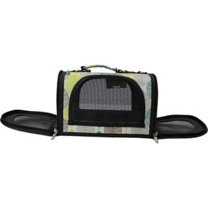 Happy Beaks by A&E Cage Company The Excursion Smallpet Carrier, Tan Leaf, Small