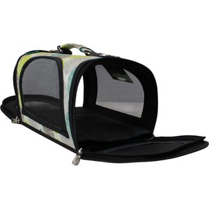 Happy Beaks by A&E Cage Company The Excursion Smallpet Carrier, Tan Leaf, Small