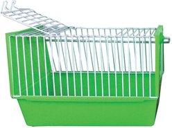 A&E Cage Company Economy Travel Carrier for Smallpets, Green slide 1 of 2